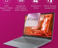 buy Lenovo Laptop IdeaPad Slim 3 AMD Ryzen 5 Quad Core 7520U Best Price in Coimbatore